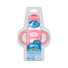 Biberón Estándar con Popote y Asas 8 oz. Rosa. - Imagen 2