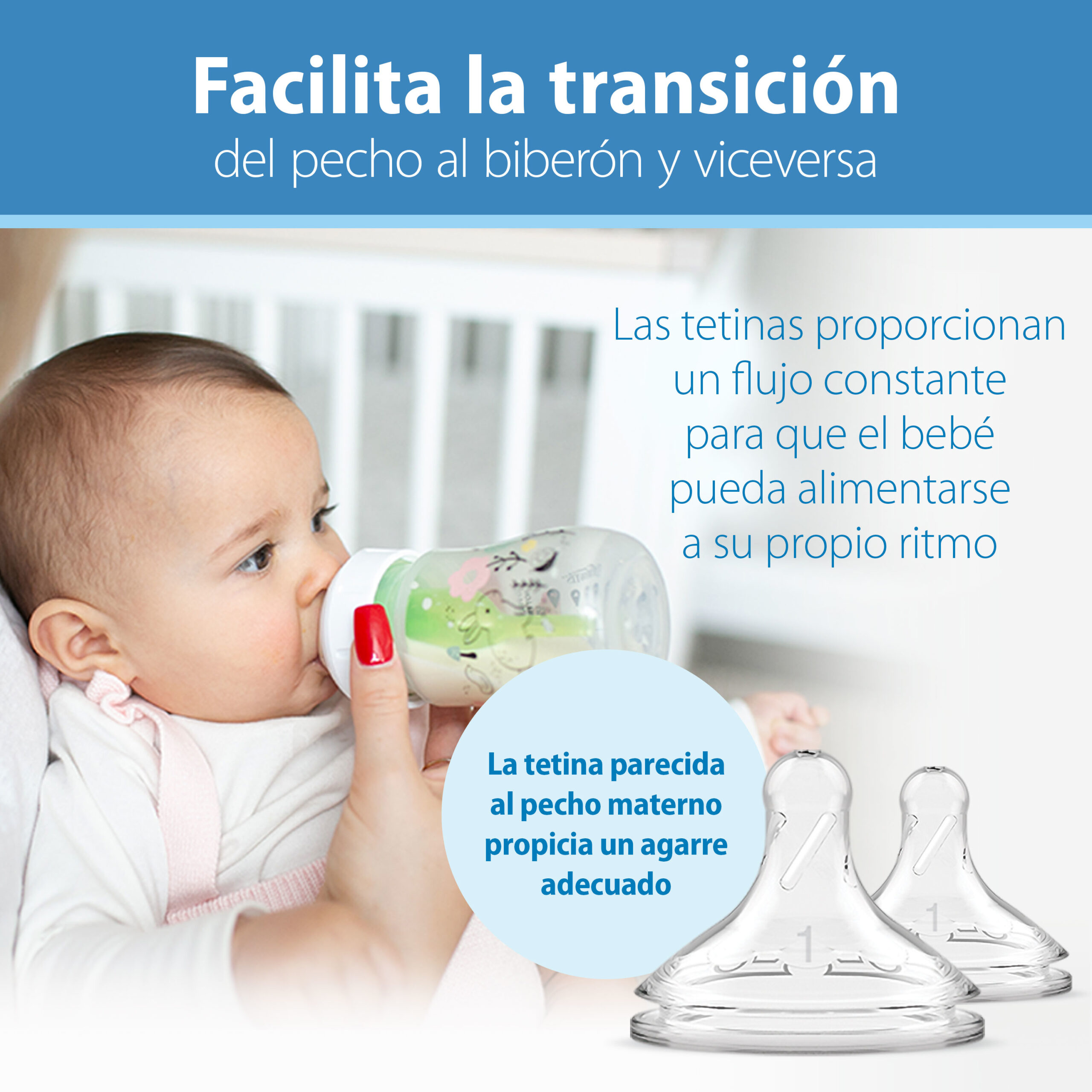 Tetina cuello ancho Options + nivel 1 - Imagen 3