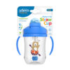 Vaso Entrenador con popote 9 oz azul. - Imagen 5
