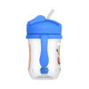 Vaso Entrenador con popote 9 oz azul. - Imagen 3