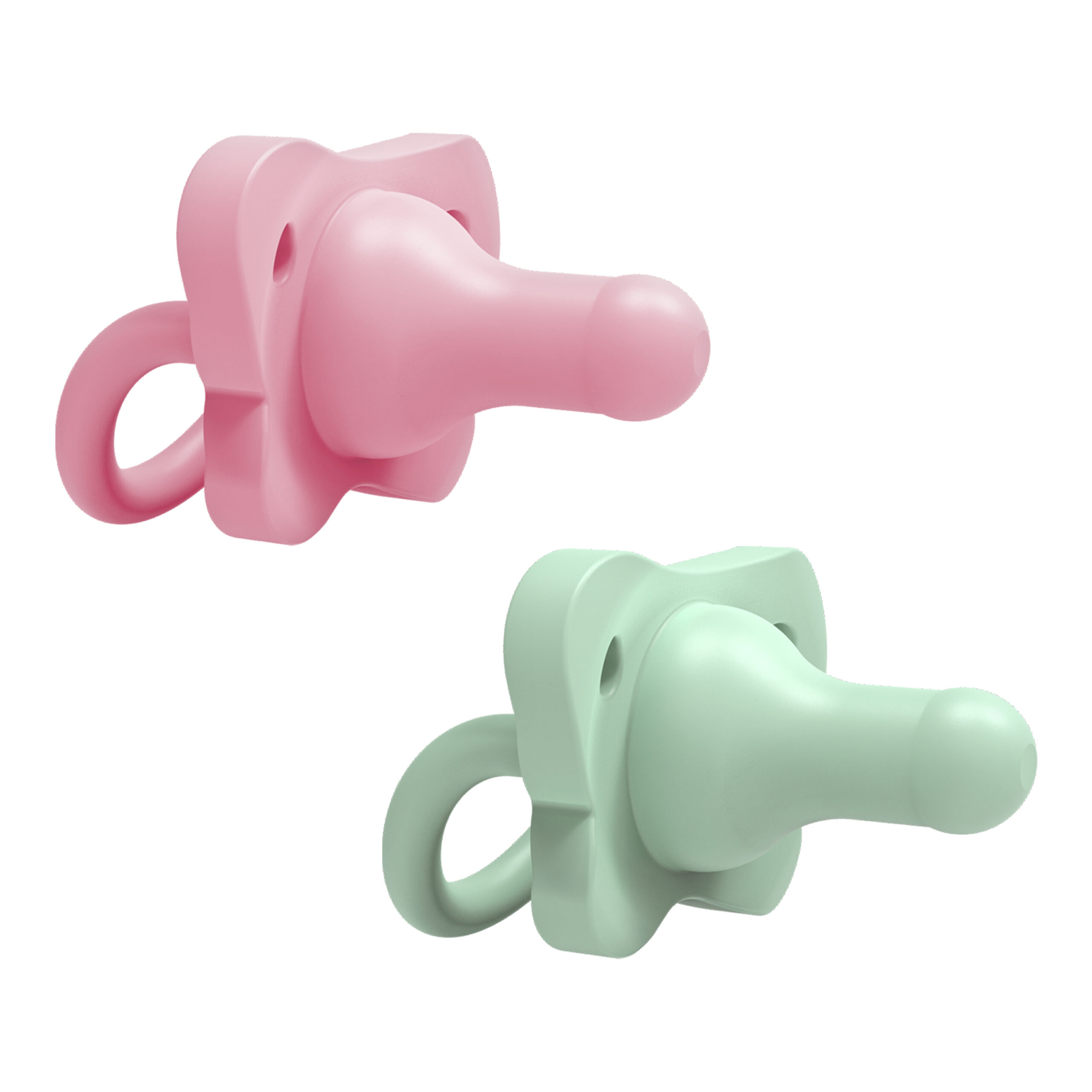 Chupón de silicón rosa - Imagen 3