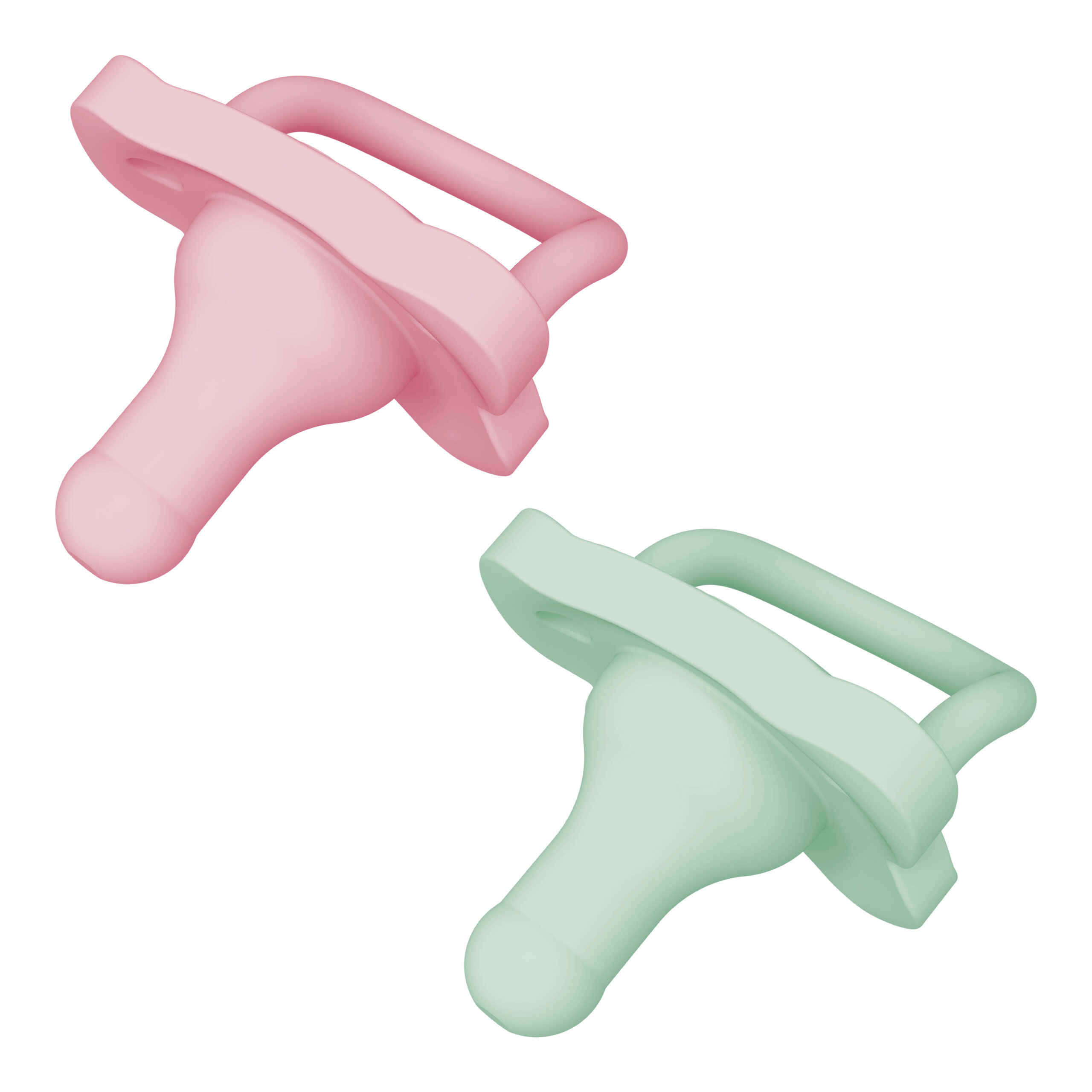 Chupón de silicón rosa - Imagen 4