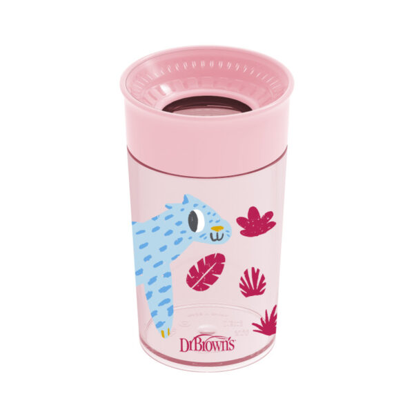 Vaso 360 10 oz Rosa.