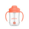 Vaso Entrenador con popote 9 oz coral. - Imagen 3