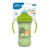 Vaso Entrenador 10 oz Térmico con popote verde. - Imagen 3