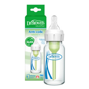 Biberón Vidrio Cuello Estándar 4 oz. Options
