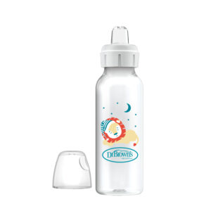 Biberón Estándar 8 oz  Transparente con León